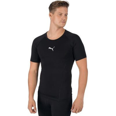 Koszulka piłkarska męska PUMA Liga Baselayer Tee czarna 655918 03 Koszulka piłkarska męska PUMA Liga Baselayer Tee czarna 655918 03