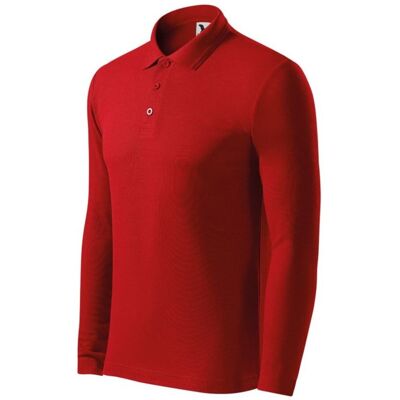 Adler Koszulka polo Malfini Pique Polo LS M (kolor Czerwony, rozmiar M) Adler Koszulka polo Malfini Pique Polo LS M (kolor Czerwony, rozmiar M)