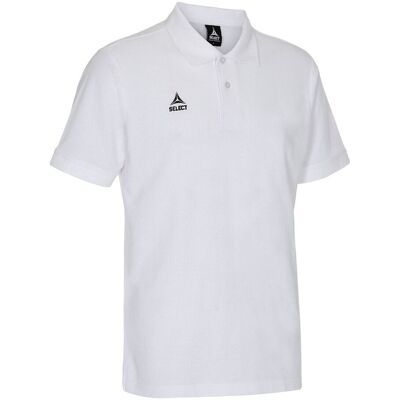 Koszulka polo SELECT Torino biała - XL Koszulka polo SELECT Torino biała - XL