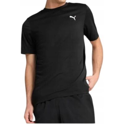 KOSZULKA PUMA ESS Small Logo Tee 682542-01 na siłownię czarna męska XL XL KOSZULKA PUMA ESS Small Logo Tee 682542-01 na siłownię czarna męska XL XL