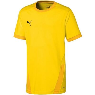Puma Młodzieżowa Oddychająca Żółta Koszulka 70416007 - Koszulka Puma Młodzieżowa Oddychająca Żółta Koszulka 70416007 - Koszulka