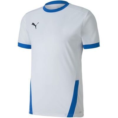 Koszulka Puma teamGOAL 23 Jersey M 704171 (kolor Biały. Niebieski, rozmiar M) Koszulka Puma teamGOAL 23 Jersey M 704171 (kolor Biały. Niebieski, rozmiar M)
