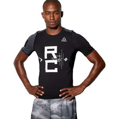 Reebok Combat BP8867 Uniwersalny Męski Rash Guard - Walka Reebok Combat BP8867 Uniwersalny Męski Rash Guard - Walka