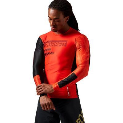 Koszulka Reebok Crossfit Longsleeve Męska Kompresyjna Na Długi Rękaw Treningowa-S Koszulka Reebok Crossfit Longsleeve Męska Kompresyjna Na Długi Rękaw Treningowa-S