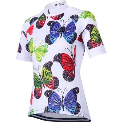 Koszulka rowerowa damska madani Butterflies Koszulka rowerowa damska madani Butterflies