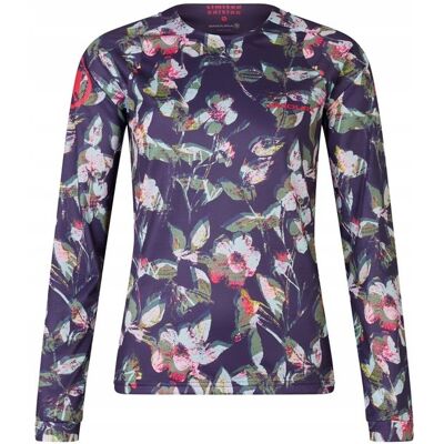 Koszulka rowerowa Endura WMS Floral LTD Printed L/S tee - XS Koszulka rowerowa Endura WMS Floral LTD Printed L/S tee - XS