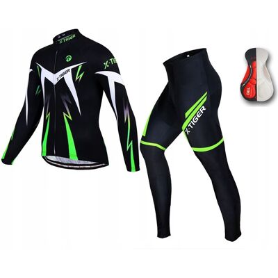 X-Tiger KOSZULKA ROWEROWA LEGGINSY KOMPLET SZYBKOSCHNĄCY X-Tiger KOSZULKA ROWEROWA LEGGINSY KOMPLET SZYBKOSCHNĄCY