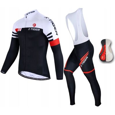 X-Tiger Koszulka Rowerowa Legginsy Komplet Szybkoschnący X-Tiger Koszulka Rowerowa Legginsy Komplet Szybkoschnący