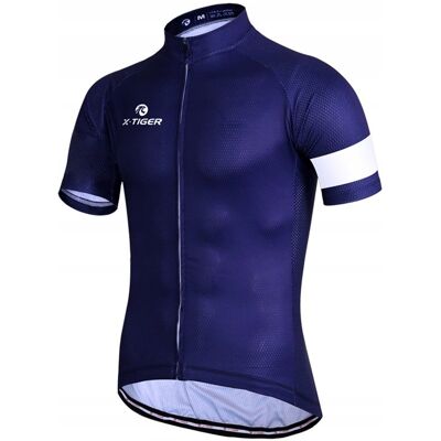 Koszulka Rowerowa Męska Szybkoschnąca Techniczna Oddychająca X-Tiger Pro XS Koszulka Rowerowa Męska Szybkoschnąca Techniczna Oddychająca X-Tiger Pro XS