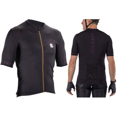 Koszulka rowerowa MTB LEATT Endurance 5.0 Black L Koszulka rowerowa MTB LEATT Endurance 5.0 Black L