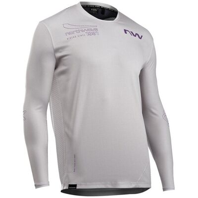 Koszulka rowerowa NORTHWAVE Edge 2 Jersey LS szary XL Koszulka rowerowa NORTHWAVE Edge 2 Jersey LS szary XL