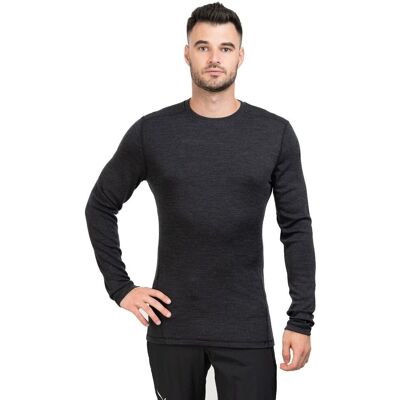 Koszulka Smartwool Classic Thermal Merino Base Layer Crew-Charcoal Heather S Koszulka Smartwool Classic Thermal Merino Base Layer Crew-Charcoal Heather S