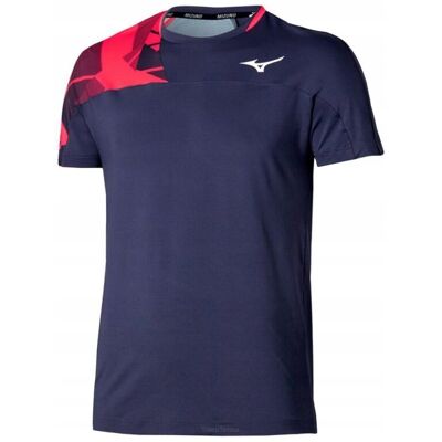 Koszulka Sportowa Mizuno Daybreakers Shadow Ss Tee Granatowa S Koszulka Sportowa Mizuno Daybreakers Shadow Ss Tee Granatowa S