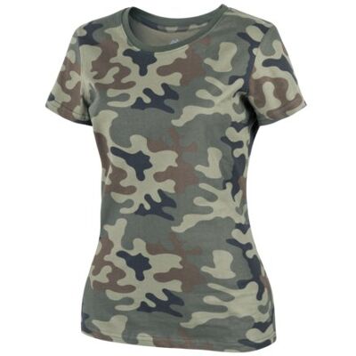 Helikon-Tex Koszulka T-Shirt DAMSKI - Bawełna PL Woodland XL Helikon-Tex Koszulka T-Shirt DAMSKI - Bawełna PL Woodland XL