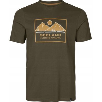 Koszulka T-Shirt Myśliwska Seeland Kestrel Grizzly Brown 3xl Koszulka T-Shirt Myśliwska Seeland Kestrel Grizzly Brown 3xl
