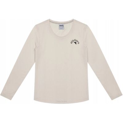 Koszulka Tenisowa Diadora L.T-Shirt Ls Ess. Sports Damska Beżowa S Koszulka Tenisowa Diadora L.T-Shirt Ls Ess. Sports Damska Beżowa S