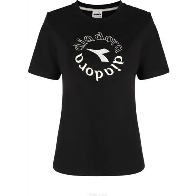 Koszulka Tenisowa Diadora L. T-Shirt Ss Ess. Sports Czarna M Koszulka Tenisowa Diadora L. T-Shirt Ss Ess. Sports Czarna M
