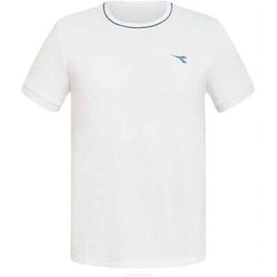 Koszulka Tenisowa Diadora Ss Icon Biała Xxl Koszulka Tenisowa Diadora Ss Icon Biała Xxl