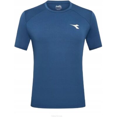 Koszulka Tenisowa Diadora Ss T-Shirt Tennis Niebieska Xl Koszulka Tenisowa Diadora Ss T-Shirt Tennis Niebieska Xl