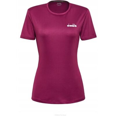 Koszulka Tenisowa Diadora Ss T-Shirt Wiśniowa Xs Koszulka Tenisowa Diadora Ss T-Shirt Wiśniowa Xs