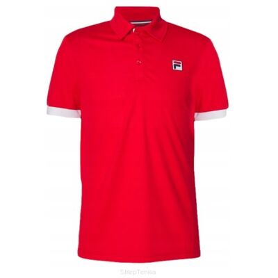 Koszulka tenisowa Fila Polo Marc czerwona XXL Koszulka tenisowa Fila Polo Marc czerwona XXL