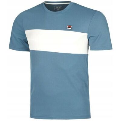 Koszulka Tenisowa Fila T-Shirt Bosse Niebieska L Koszulka Tenisowa Fila T-Shirt Bosse Niebieska L