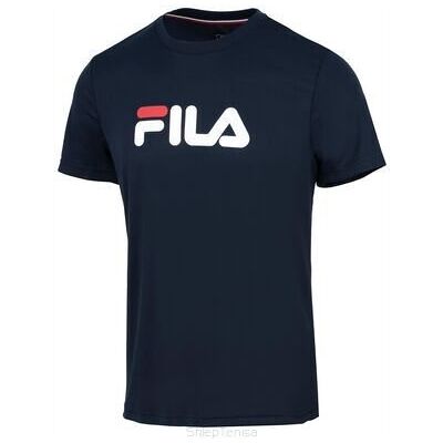Koszulka Tenisowa Fila T-Shirt Logo Granatowa Xl Koszulka Tenisowa Fila T-Shirt Logo Granatowa Xl