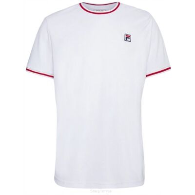 Koszulka Tenisowa Fila T-Shirt Marlon Biała Xl Koszulka Tenisowa Fila T-Shirt Marlon Biała Xl