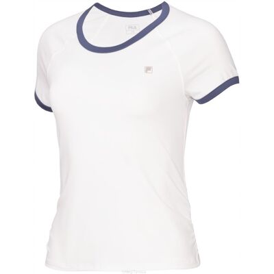 Koszulka Tenisowa Fila T-Shirt Ophelia Biała L Koszulka Tenisowa Fila T-Shirt Ophelia Biała L