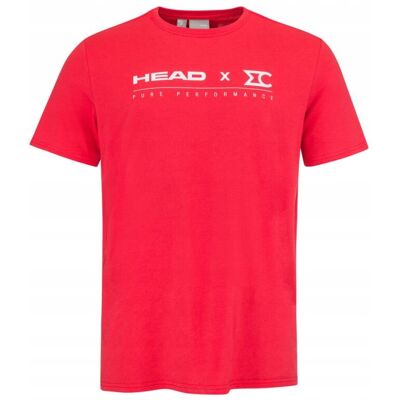 Koszulka tenisowa Head MC T-shirt men czerwona XL Koszulka tenisowa Head MC T-shirt men czerwona XL