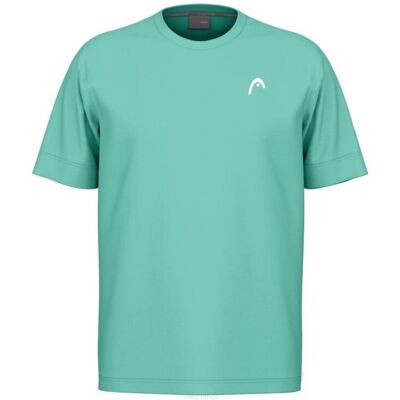 Koszulka tenisowa juniorska Head Slice II T-Shirt Boys turkusowa 128 Koszulka tenisowa juniorska Head Slice II T-Shirt Boys turkusowa 128
