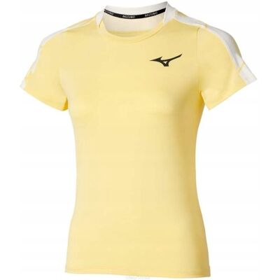 Koszulka Tenisowa Mizuno Daybreakers Printed Ss Tee Żółta M Koszulka Tenisowa Mizuno Daybreakers Printed Ss Tee Żółta M
