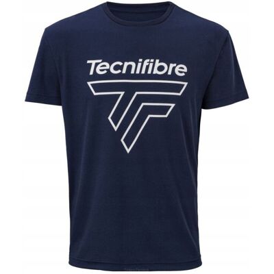 Koszulka Tenisowa Tecnifibre Team Corpo Granatowa Xl Koszulka Tenisowa Tecnifibre Team Corpo Granatowa Xl