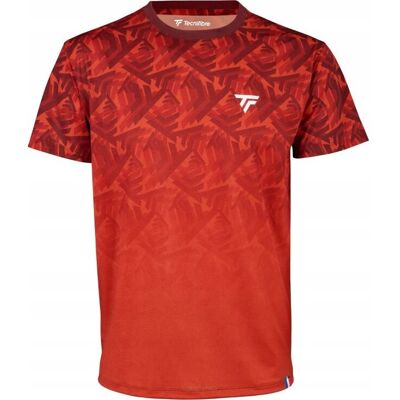 Koszulka Tenisowa Tecnifibre X-Loop Tee Pomarańczowa L Koszulka Tenisowa Tecnifibre X-Loop Tee Pomarańczowa L