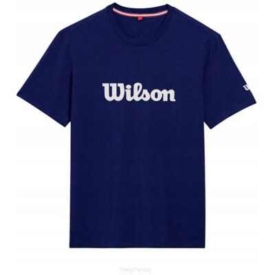 Koszulka Tenisowa Wilson Team Graphic Tee Granatowa Xl Koszulka Tenisowa Wilson Team Graphic Tee Granatowa Xl