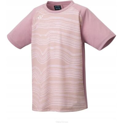 Koszulka Tenisowa Yonex Crew Neck Club Różowa Xxl Koszulka Tenisowa Yonex Crew Neck Club Różowa Xxl