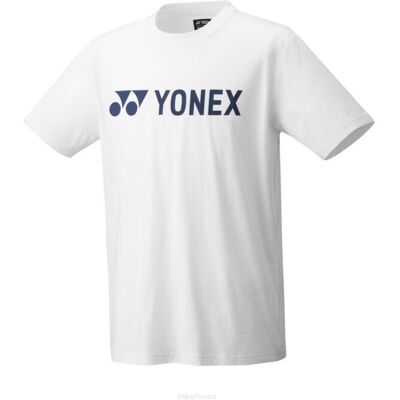 Koszulka Tenisowa Yonex Practice Logo Biała Xxl Koszulka Tenisowa Yonex Practice Logo Biała Xxl