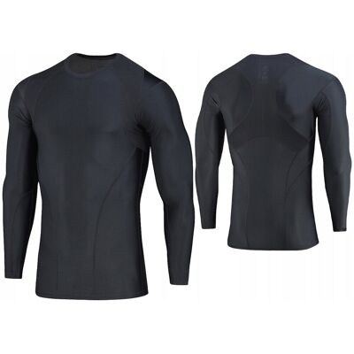 Koszulka Termoaktywna Męska Długi Rękaw Termiczna Rashguard M-Tac Czarna Xl Koszulka Termoaktywna Męska Długi Rękaw Termiczna Rashguard M-Tac Czarna Xl