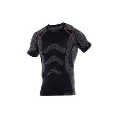 Brubeck,, BRUBECK SS1242U T-Shirt męski PROTECT grafit/czarny S Brubeck,, BRUBECK SS1242U T-Shirt męski PROTECT grafit/czarny S