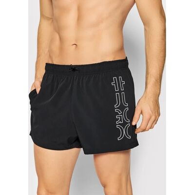 Krótkie spodenki HUGO BOSS czarne szorty męskie r. S Krótkie spodenki HUGO BOSS czarne szorty męskie r. S