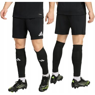 Krótkie spodenki męskie Adidas Entrada 26 sportowe trening czarne r.L Krótkie spodenki męskie Adidas Entrada 26 sportowe trening czarne r.L