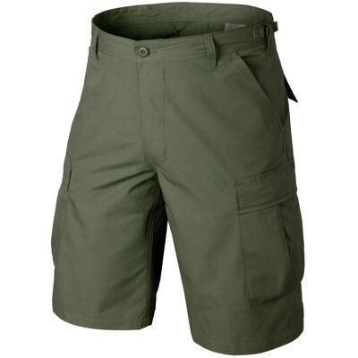 Krótkie Spodnie BDU - Cotton Ripstop - Olive Green - Helikon-Tex Krótkie Spodnie BDU - Cotton Ripstop - Olive Green - Helikon-Tex