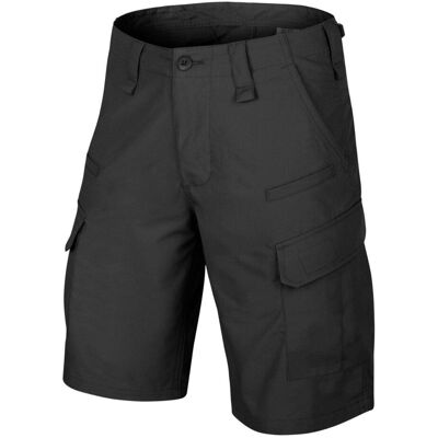 Krótkie Spodnie CPU® - PolyCotton Ripstop - Czarne - Helikon-Tex Krótkie Spodnie CPU® - PolyCotton Ripstop - Czarne - Helikon-Tex
