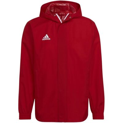 Kurtka adidas Entrada 22 All Weather Jacket M (kolor Czerwony, rozmiar L) Kurtka adidas Entrada 22 All Weather Jacket M (kolor Czerwony, rozmiar L)