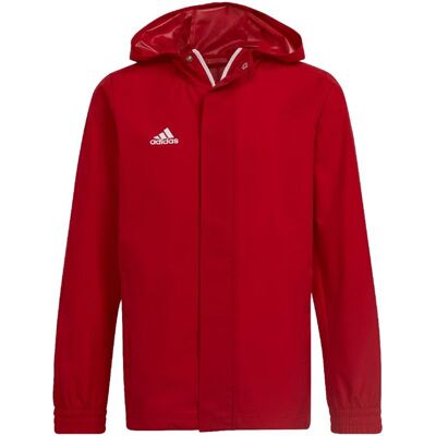 Kurtka adidas Entrada 22 All-weather Jr (kolor Czerwony, rozmiar 176cm) Kurtka adidas Entrada 22 All-weather Jr (kolor Czerwony, rozmiar 176cm)