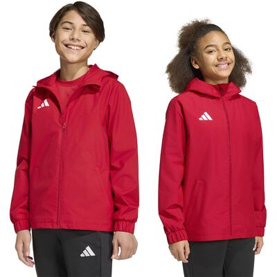 Kurtka adidas ENTRADA 26 AW Jacket Junior JZ9105 czerwony 140 cm Kurtka adidas ENTRADA 26 AW Jacket Junior JZ9105 czerwony 140 cm