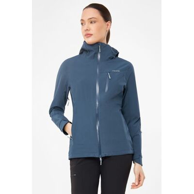 Kurtka damska przeciwdeszczowa z membraną Aqua Thermo TEX+ Viking Trek Pro 2.0 granatowy - XS Kurtka damska przeciwdeszczowa z membraną Aqua Thermo TEX+ Viking Trek Pro 2.0 granatowy - XS