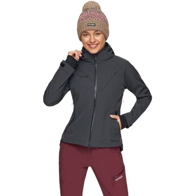 Kurtka damska softshell Alpinus Minthi grafitowy - M Kurtka damska softshell Alpinus Minthi grafitowy - M