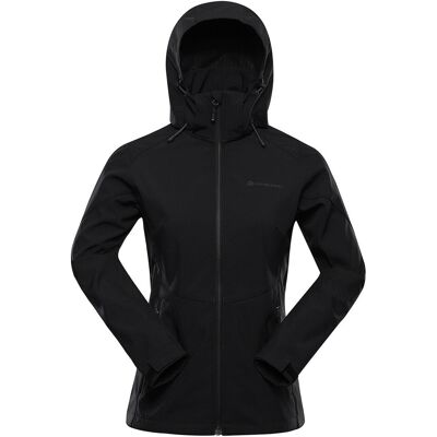Kurtka damska trekkingowa softshell Alpine Pro Gedera k.czarny r.S Kurtka damska trekkingowa softshell Alpine Pro Gedera k.czarny r.S