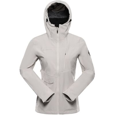 Kurtka damska trekkingowa wodoodporna Alpine Pro Zarra 2 k.beżowy r.XXL Kurtka damska trekkingowa wodoodporna Alpine Pro Zarra 2 k.beżowy r.XXL